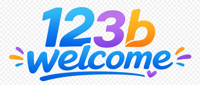123b welcome logo
